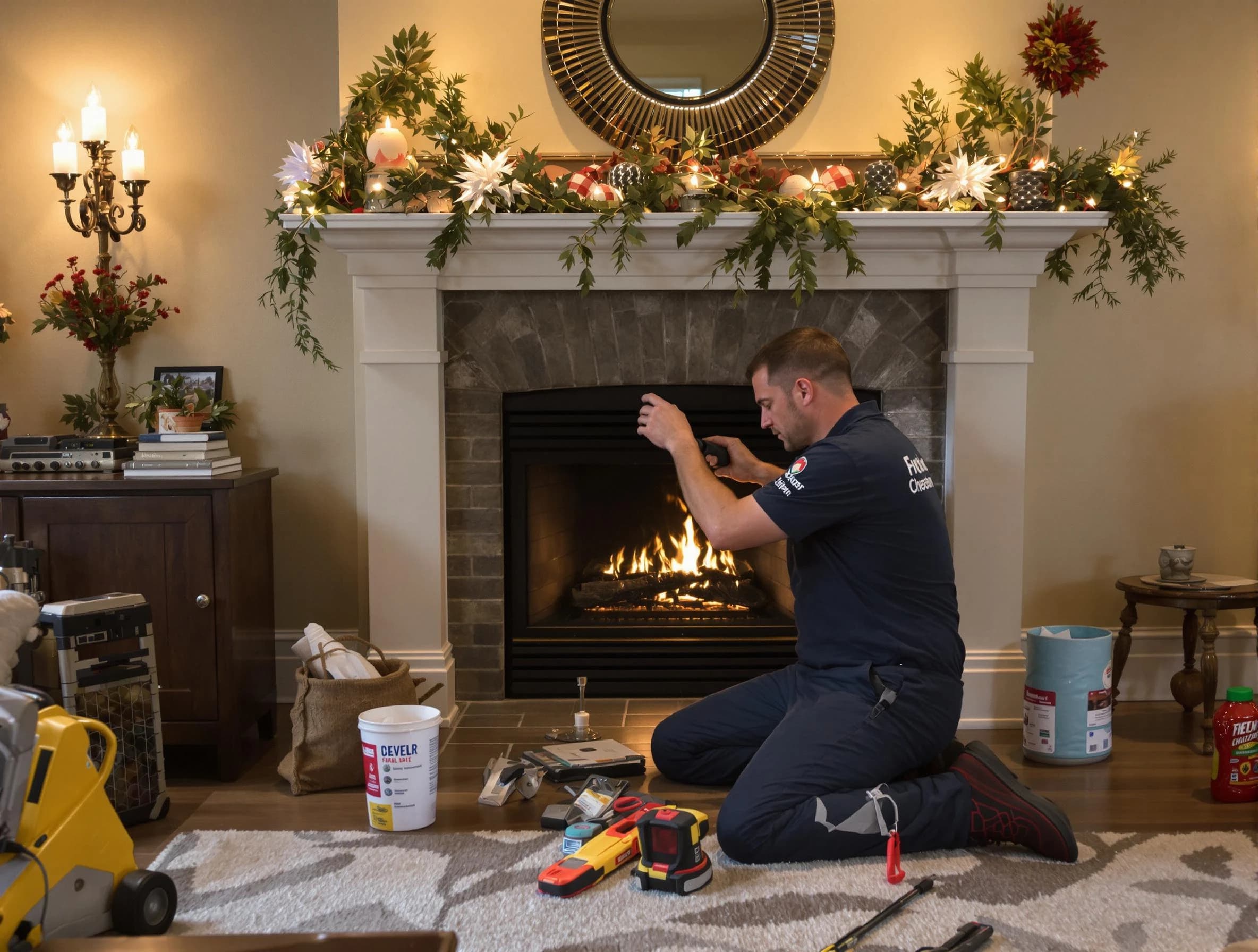 El Mirage Chimney Sweep offering fireplace maintenance services in El Mirage, AZ