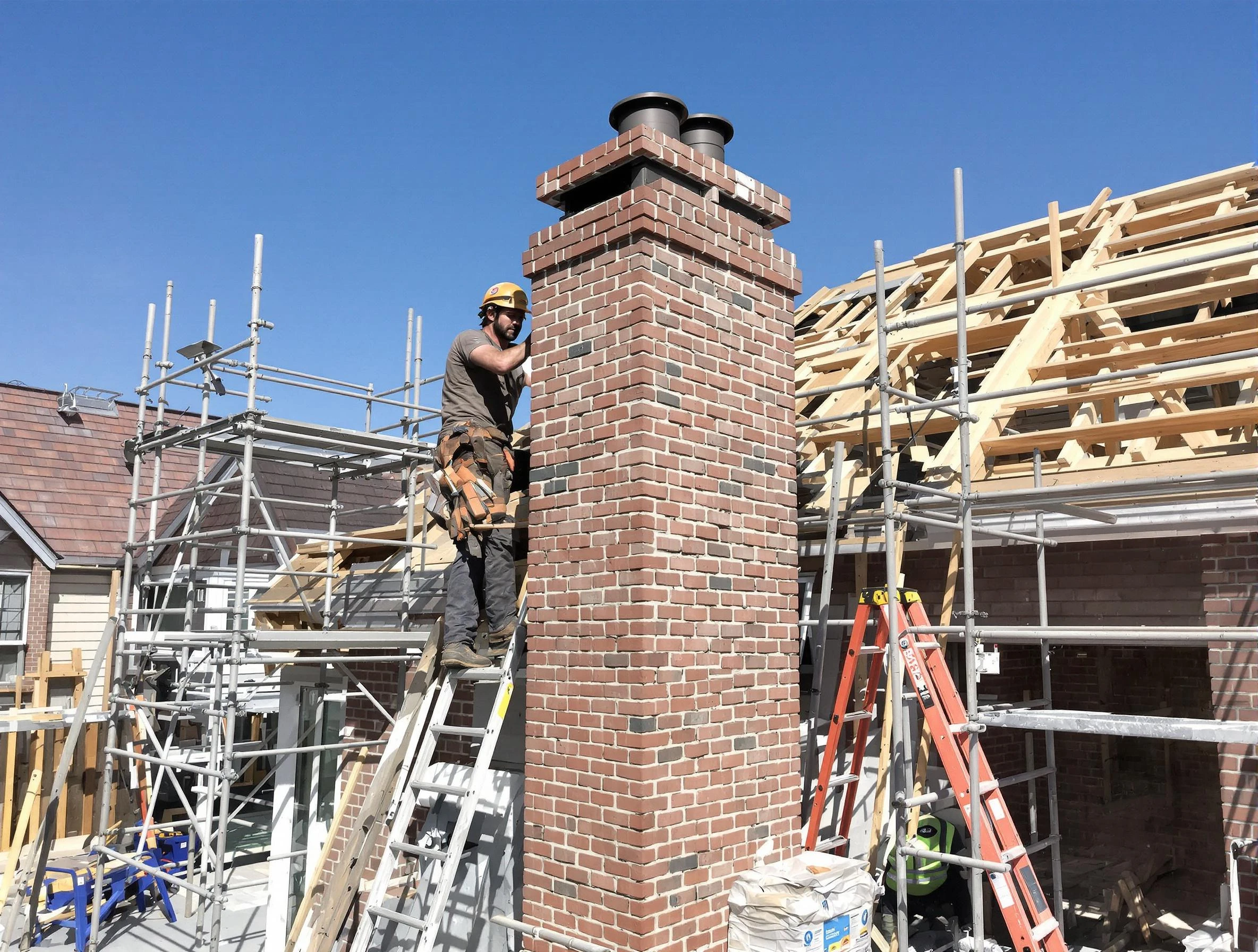 New chimney installation completed by El Mirage Chimney Sweep in El Mirage, AZ