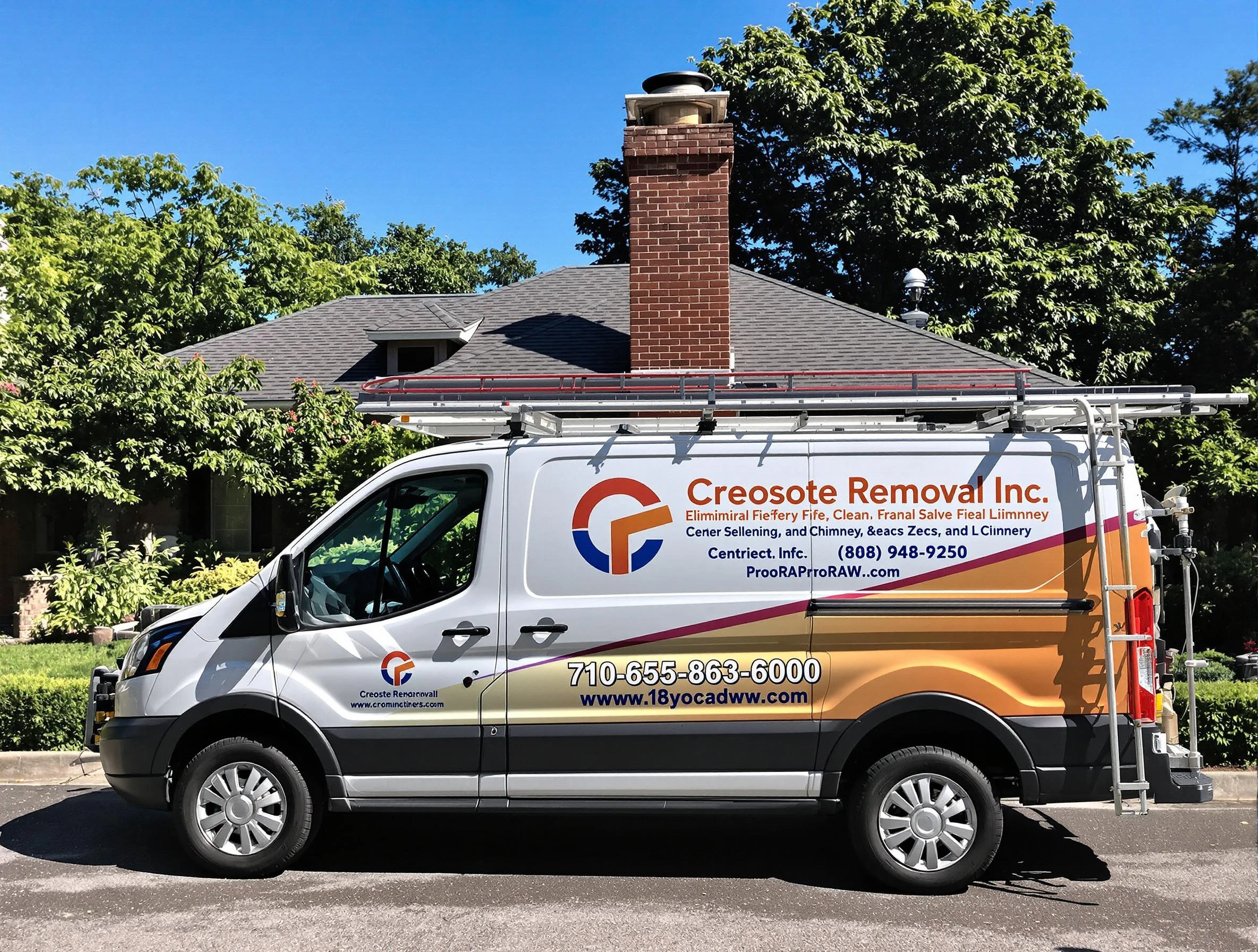 El Mirage Chimney Sweep technician removing creosote safely in El Mirage, AZ